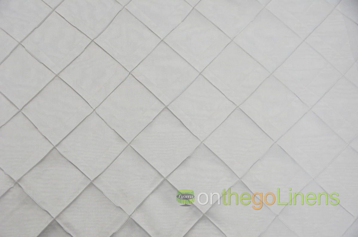 Pintuck 4x4 Fabric by the Yard | Diamond Taffeta Fabric | 52" wide | Multiple Colors |