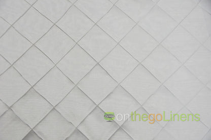 Pintuck 4x4 Fabric by the Yard | Diamond Taffeta Fabric | 52" wide | Multiple Colors |