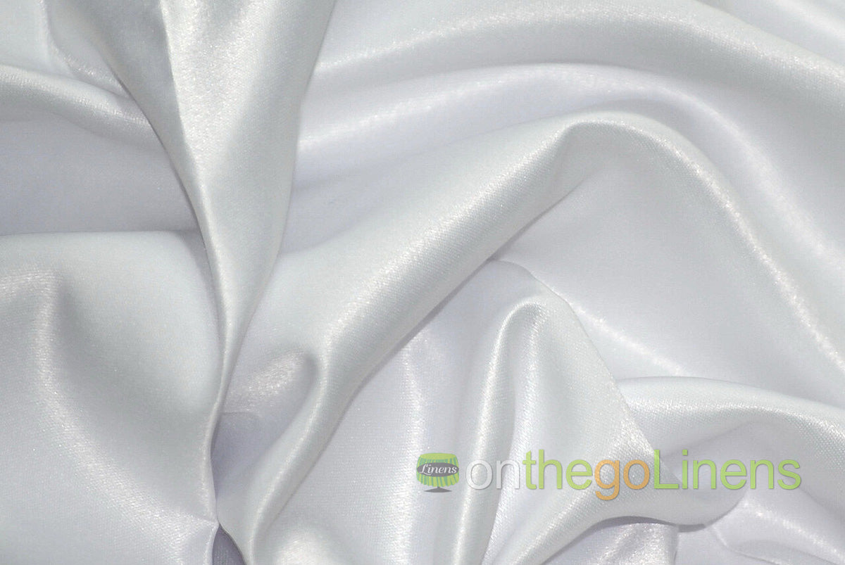 Lamour Satin Fabric by the Yard & Bolt | 100% Polyester Semi Dull Heavy Satin Fabric | 60" Wide | Multiple Colors |