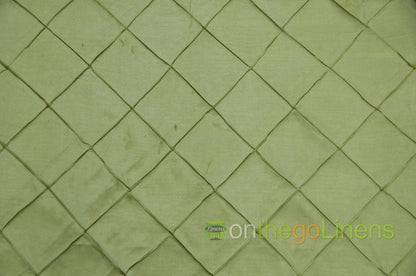 Pintuck 4x4 Fabric by the Yard | Diamond Taffeta Fabric | 52" wide | Multiple Colors |