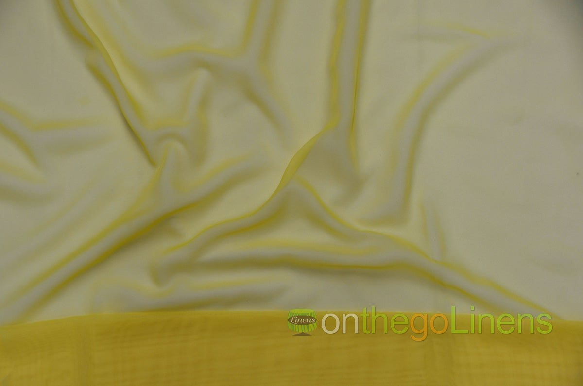 Double Georgette Fabric by the Yard | 60" wide | Multiple Colors |