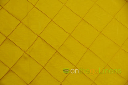 Pintuck 4x4 Fabric by the Yard | Diamond Taffeta Fabric | 52" wide | Multiple Colors |