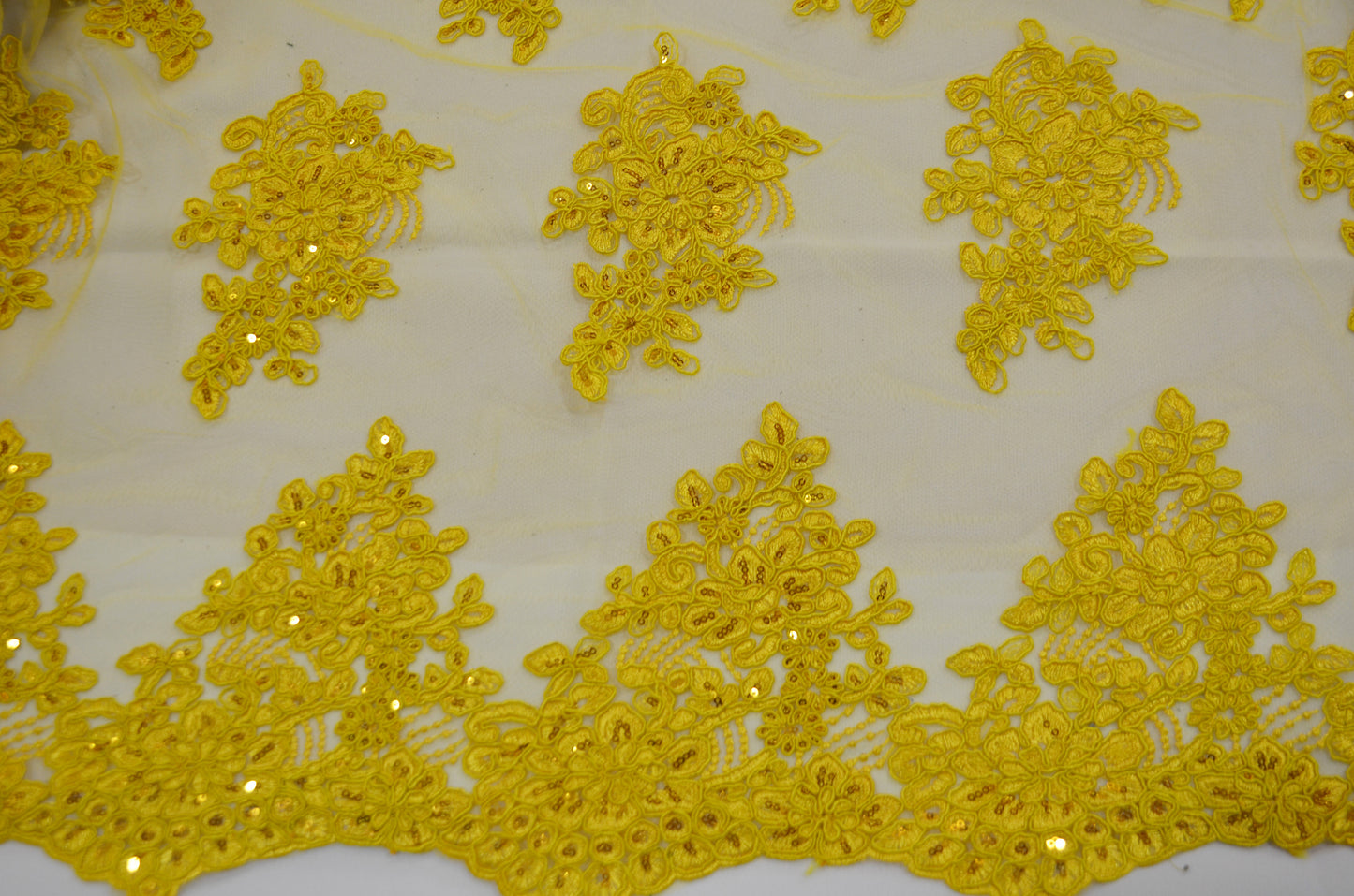 Camilla Embroidery Fabric by the Yard | Lace Embroidery | Multiple Colors |