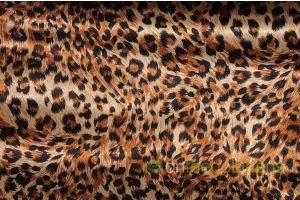 Cheetah Charmeuse Satin Print Table Linens