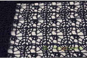 Chemical Lace Chain Embroidery Table Runner 15 x 108