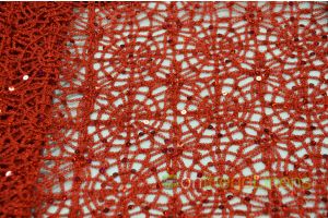 Chemical Lace Chain Embroidery Fabric