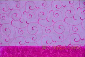 Swirl Organza Fabric