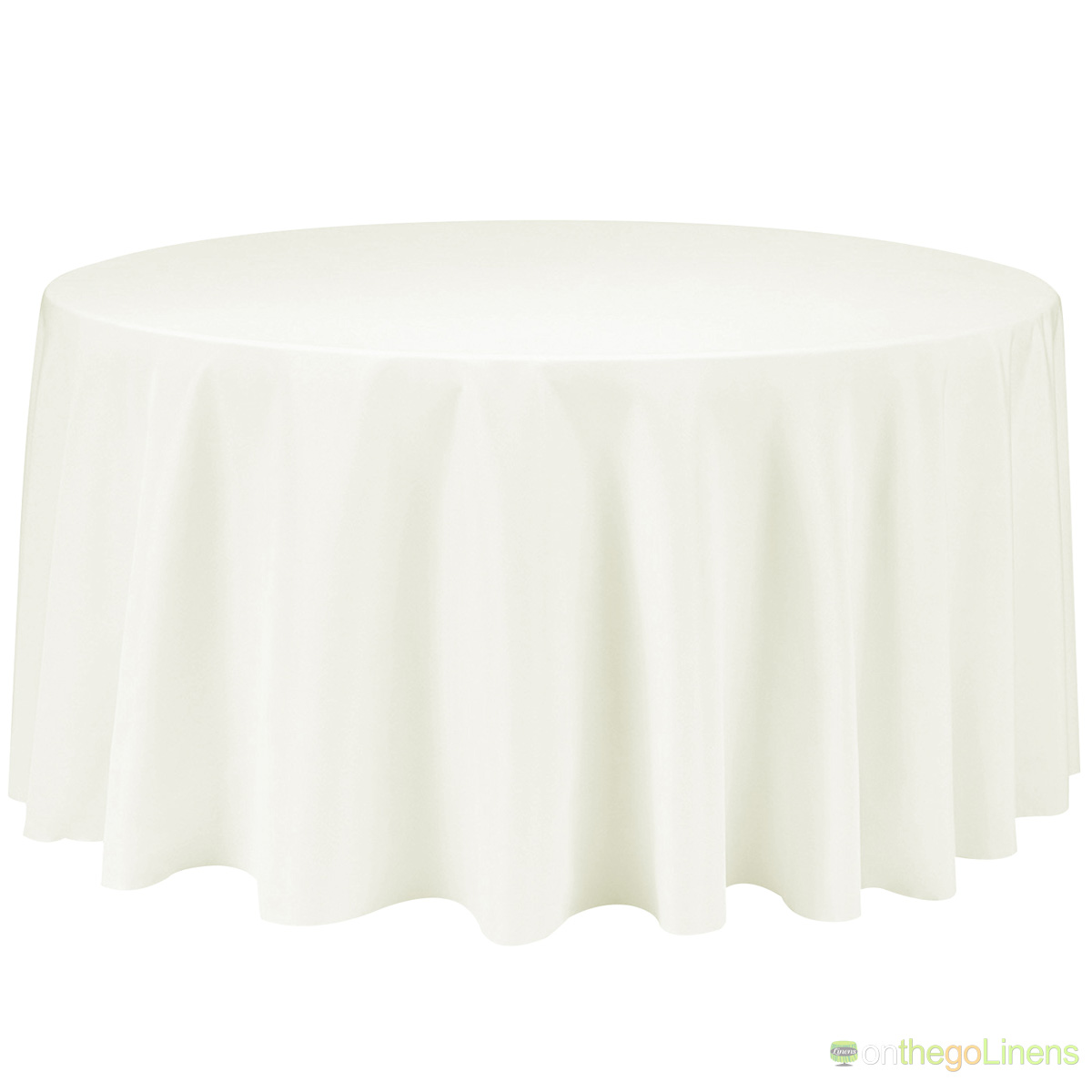 Round Basic Polyester Tablecloths